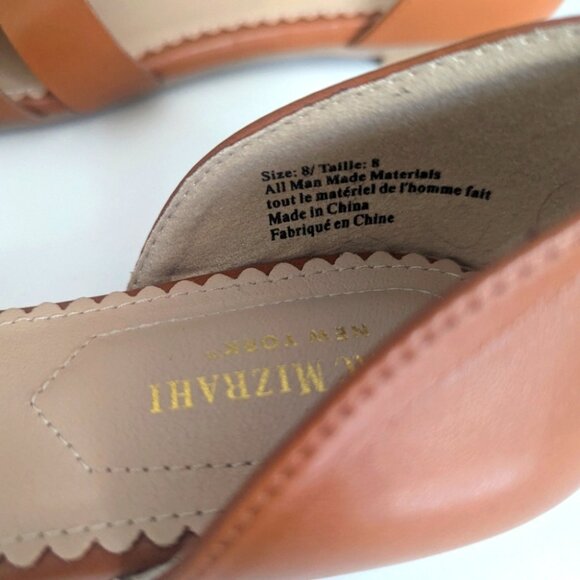 Isaac Mizrahi Tan Woven Flats - Picture 3 of 4